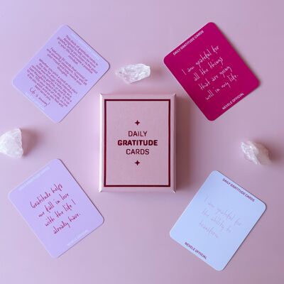 Mini Daily Gratitude Cards
