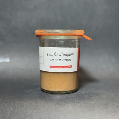 Cipolla confit al vino rosso dell'Ardèche - 120 g