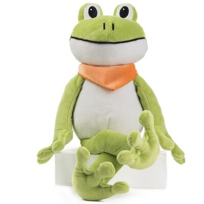 Plush frog "Quark" size "L" 34 cm