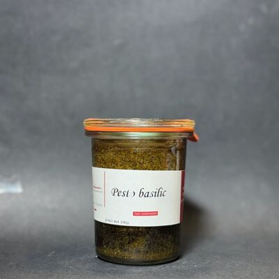 Pesto de albahaca y avellanas - 100g