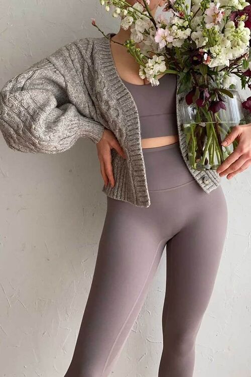 Athena Leggings Smokey Quartz