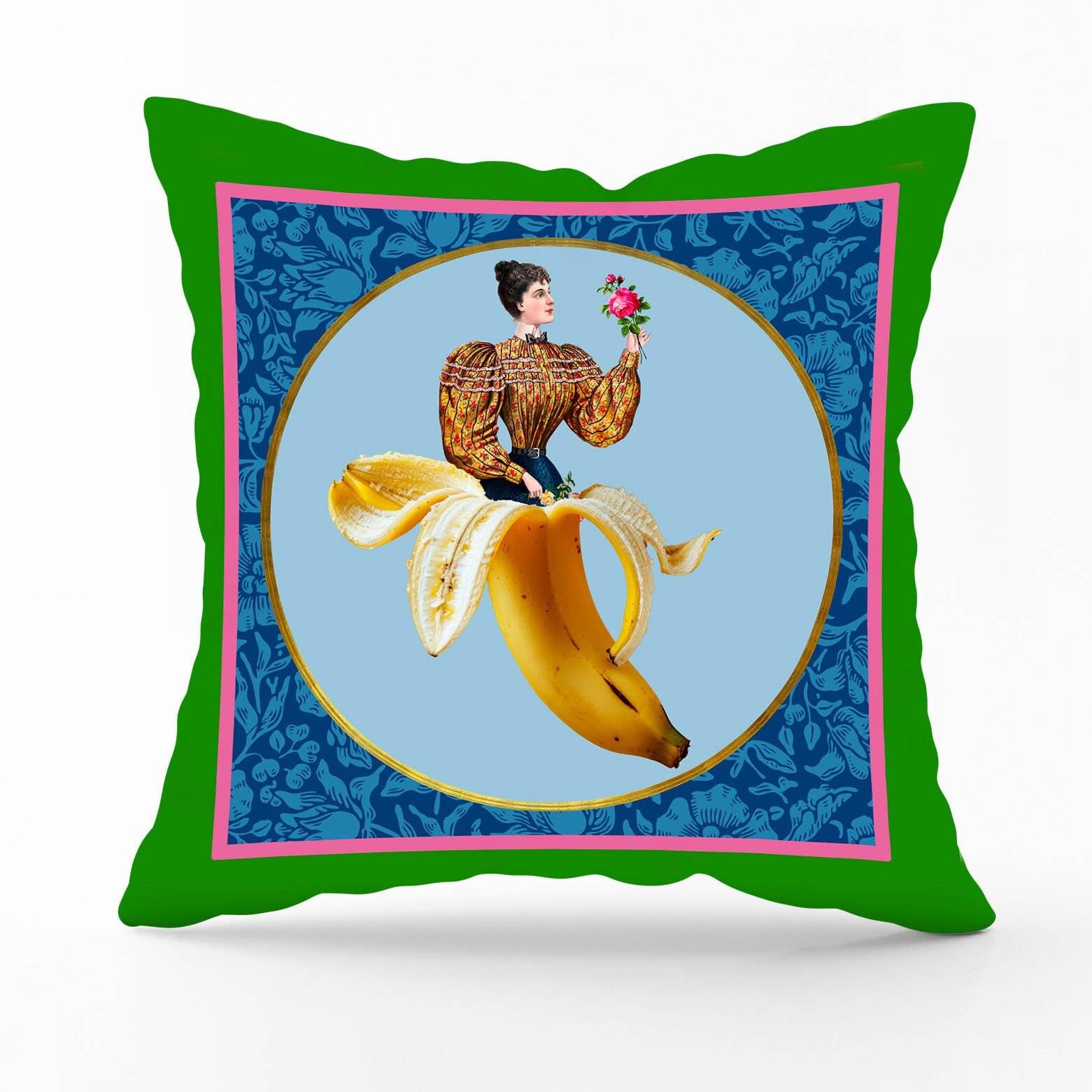 Copricuscino banana split 40x40