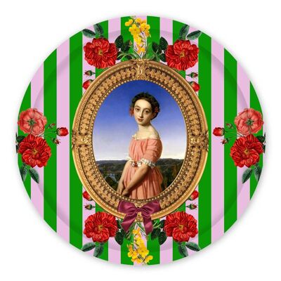 GIRL plateau rond 38cm