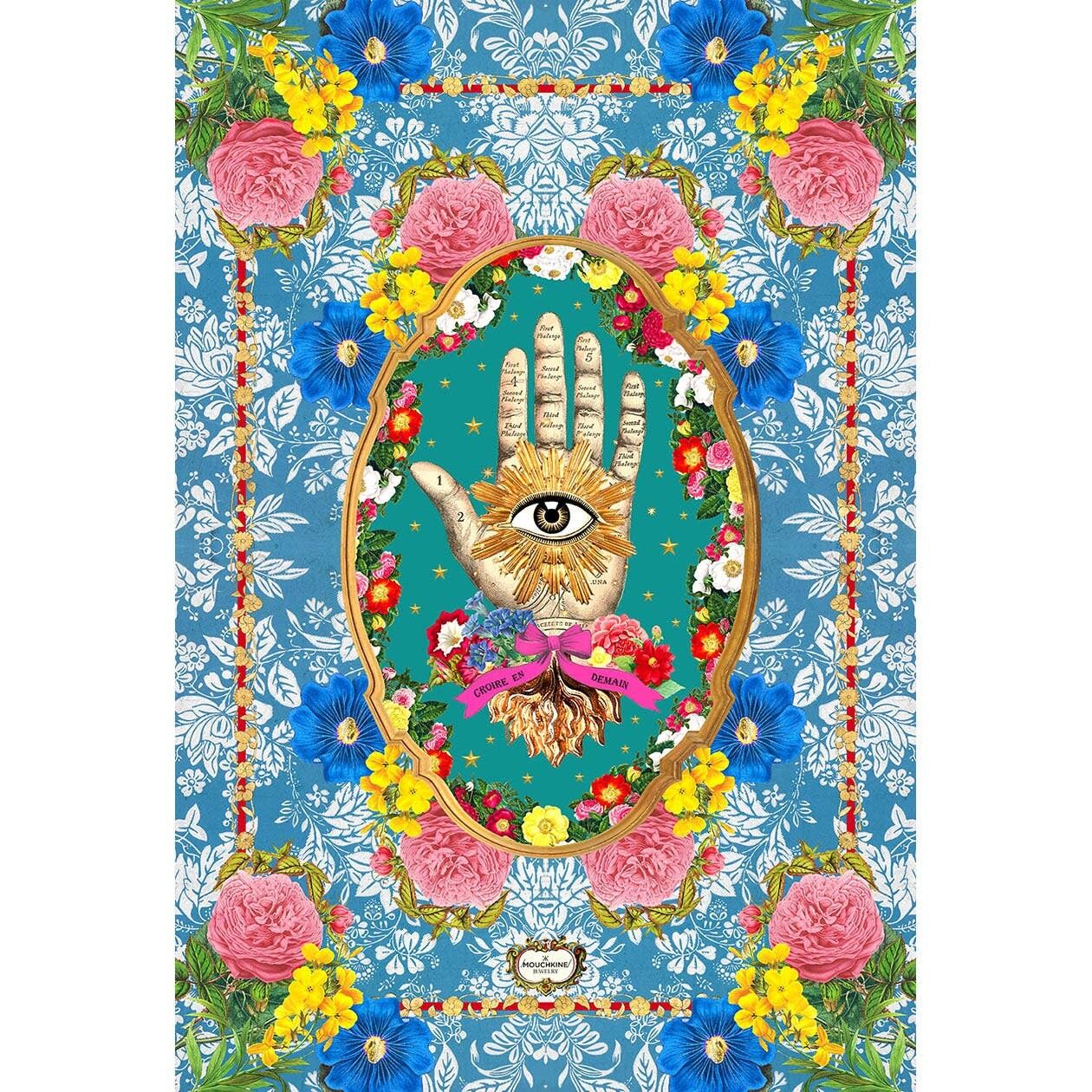 Arazzo da parete Lucky Hand 140x95