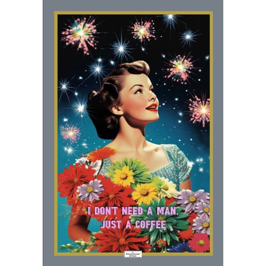 Space Woman arazzo da parete 140x95