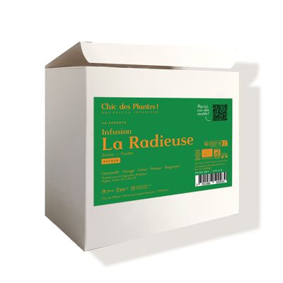 INFUSIONE BIOLOGICA LA RADIEUSE (FORMATO CHR 48 BUSTINE) - AGRUMI, LEMONGRASS