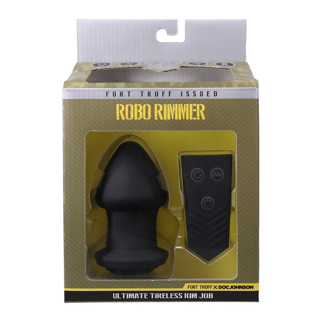 Robo Rimmer X - Vibrierender Plug - Schwarz