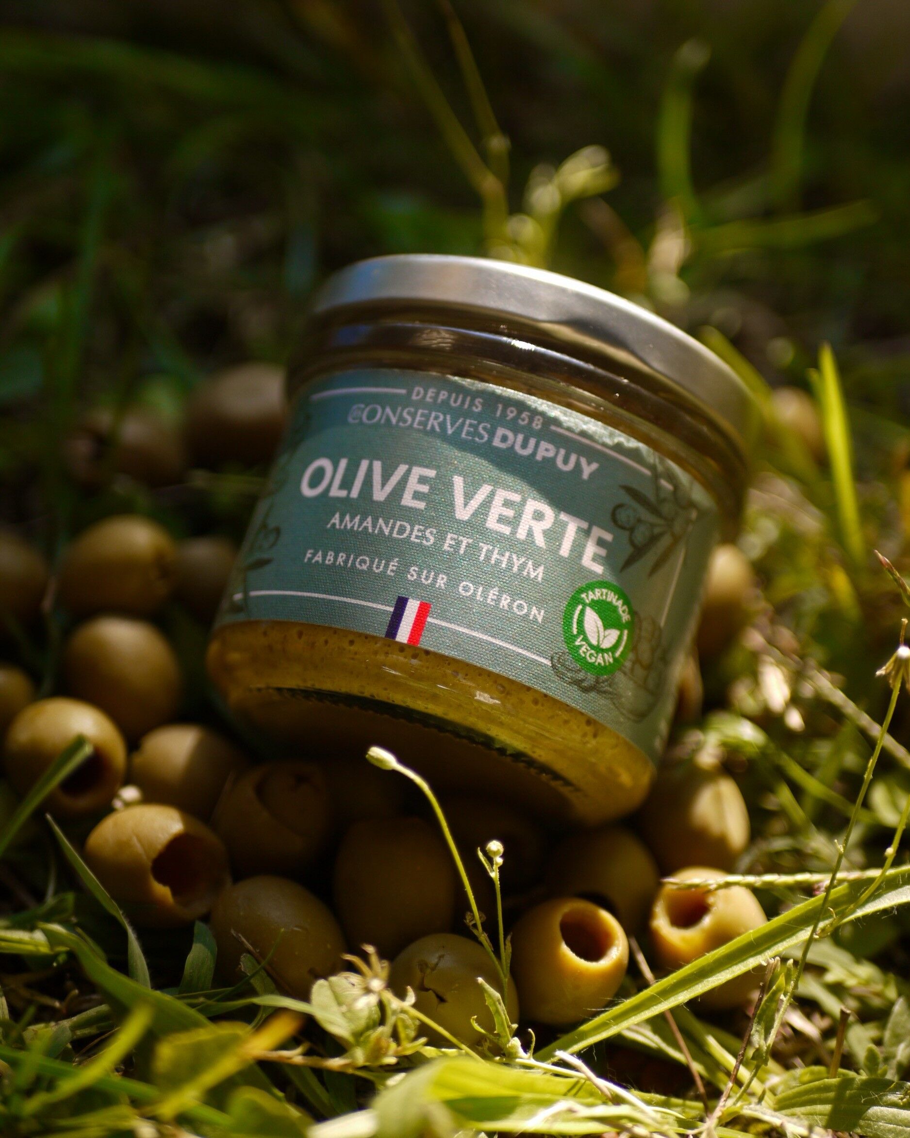 Almendras Aceitunas Verdes y Tomillo Limón