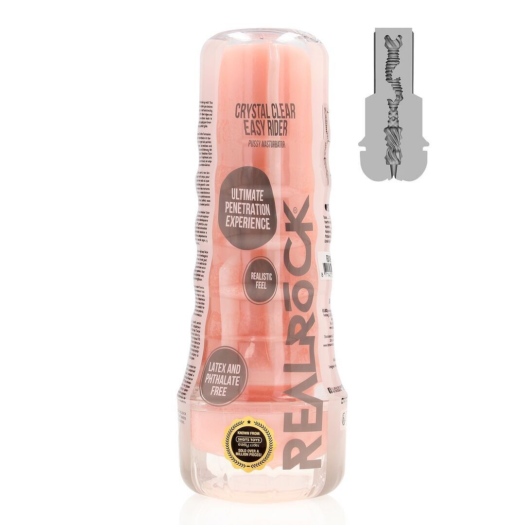 RealRock di Shots - Easy Rider - Masturbatore del pene - Carne - Pelle
