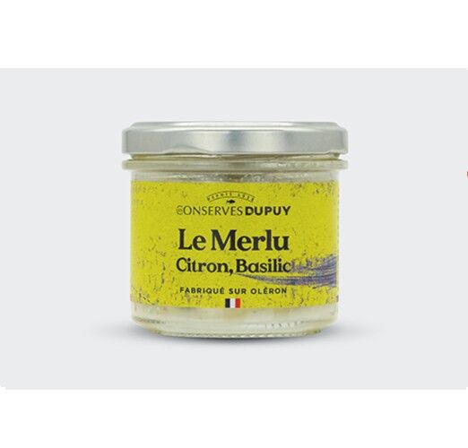 Merlu citron basilic