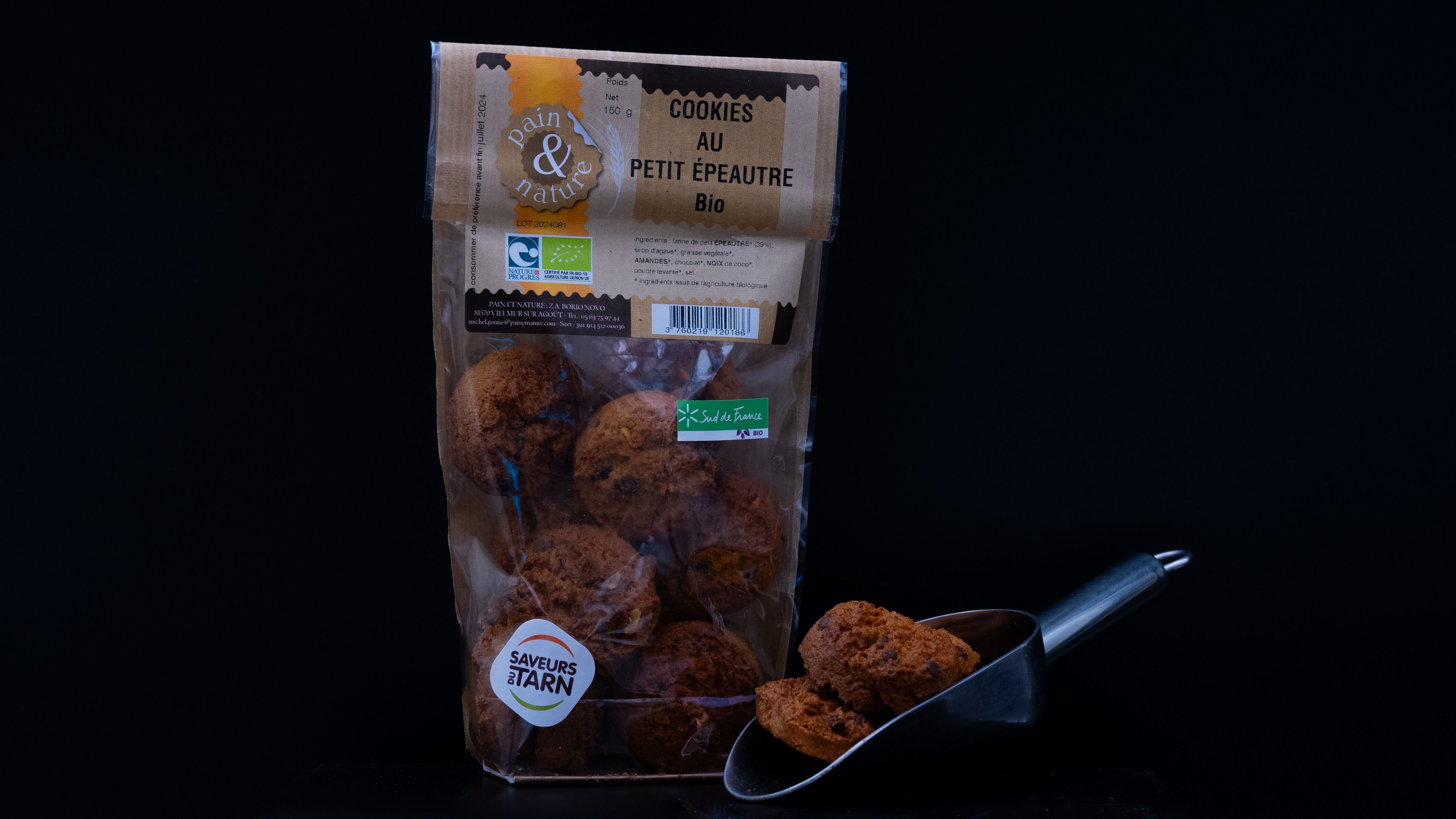 Galletas dulces ecológicas - Galletas de espelta - 150 g