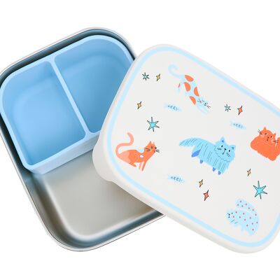 Lunchbox in acciaio inossidabile Meowtiful Cats