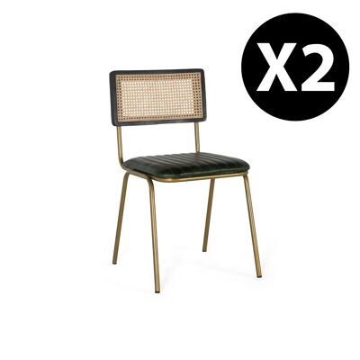 Set de 2 sillas 83x47x47cm