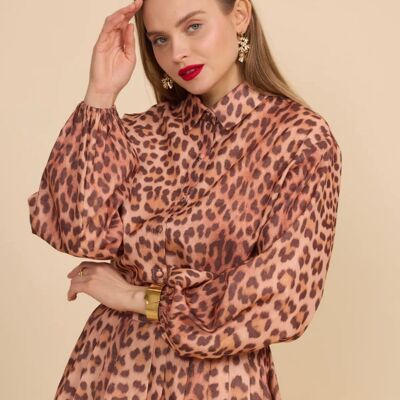 Leopard print shirt - 3126