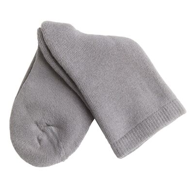 3503 | Calcetines de rizo para niños - gris claro
