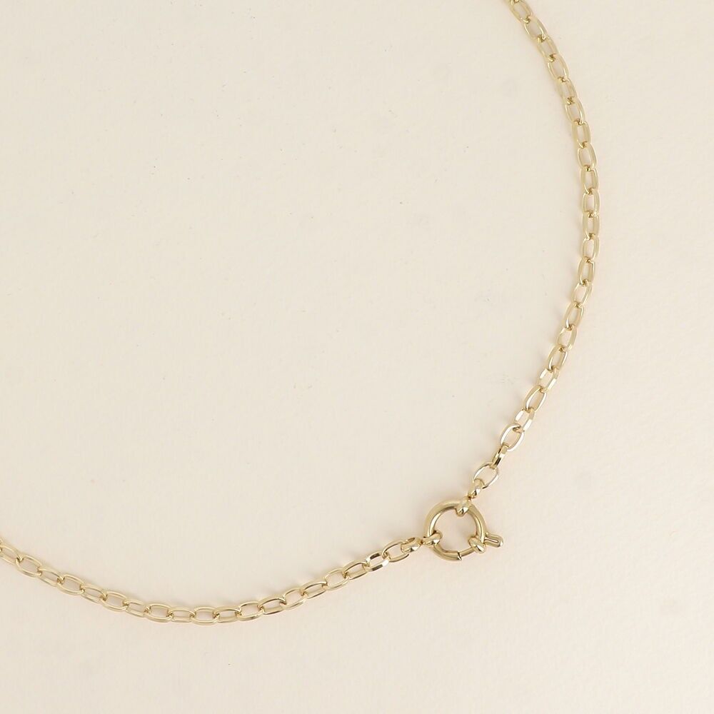 Necklace - Venetian mesh, buoy clasp