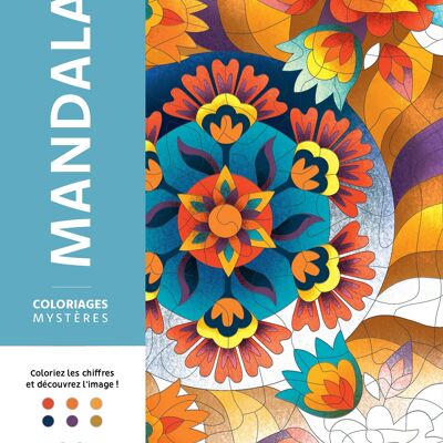 LIVRE DE COLORIAGE - Coloriages mystères - Mandalas
