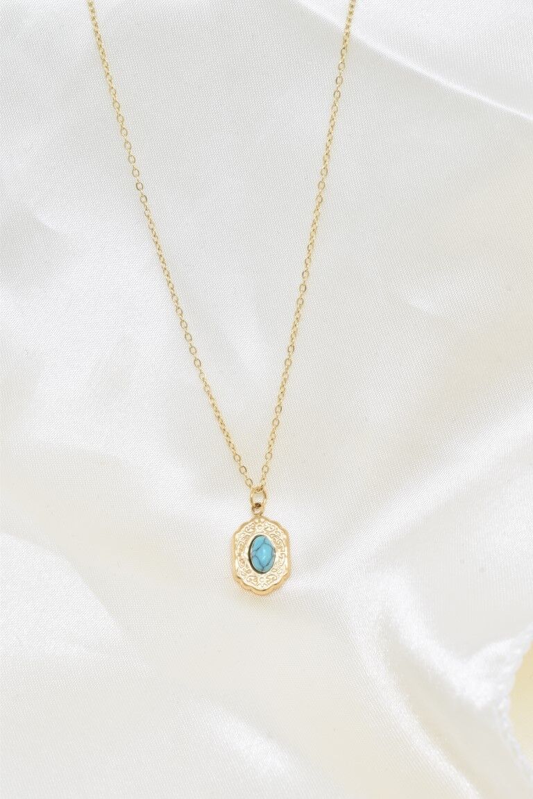 Collana in acciaio inossidabile - BJ210231OR-TU