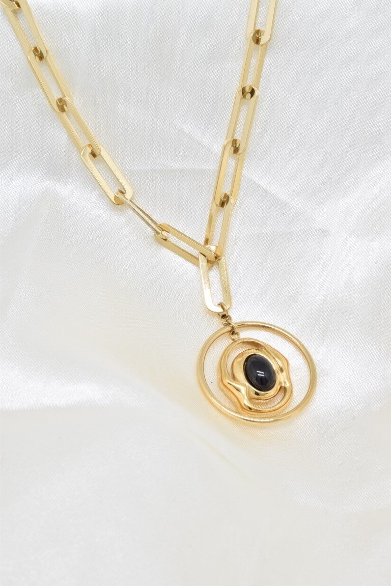 Edelstahl Halskette - BJ210232OR-NO