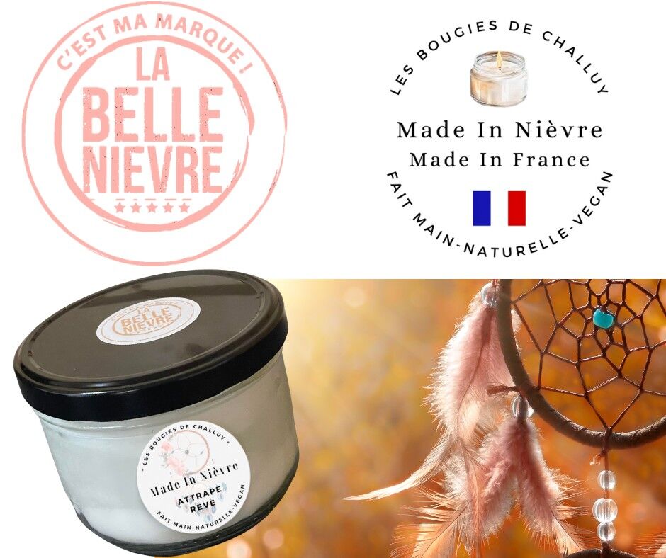 "DREAM CATCHER" CANDLE MADE IN NIÈVRE