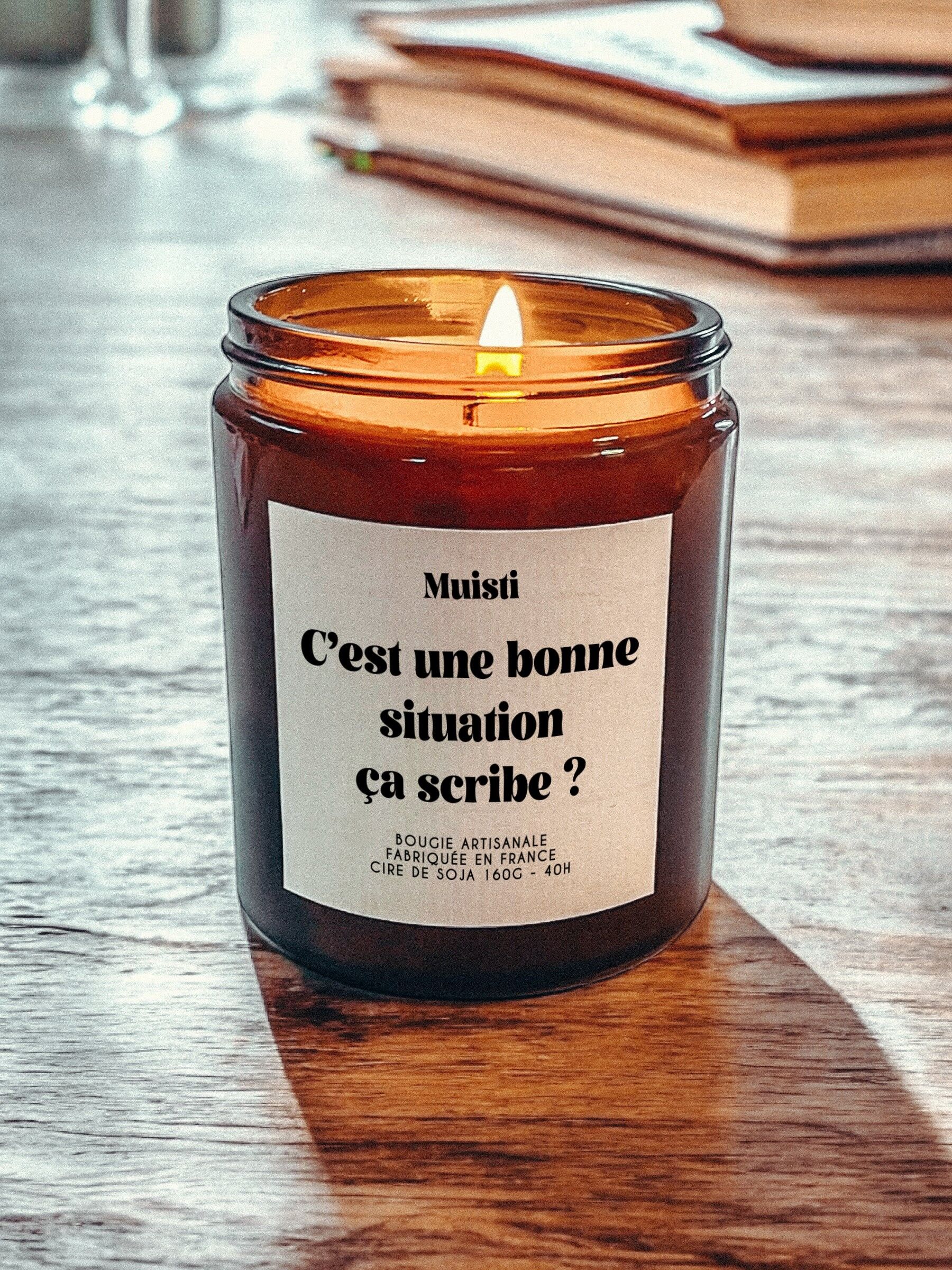 Scented Candle - Is this a good situation, scribe?- Soy wax - Made in France