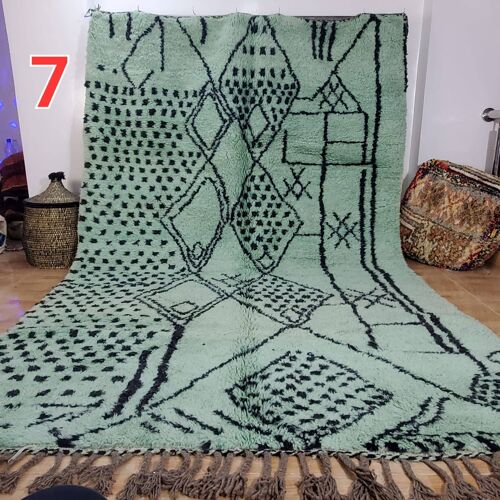 100% HANDMADE MOROCCAN RUG  CARPET  200 - 300 cm nr 852