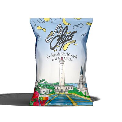 RéChips Natural artisanal chips with salt from the Isle of Ré