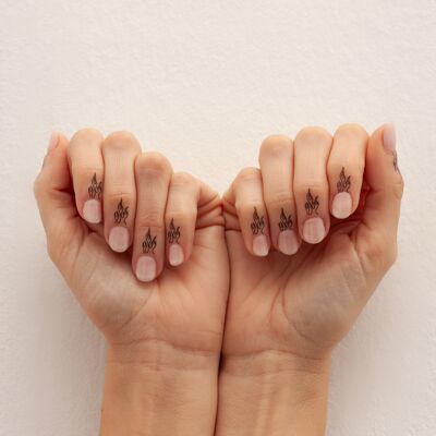 TATUAGGIO FUOCHI (CONFEZIONE DA 3)