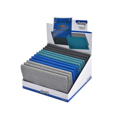 Expositor de 12 bolsas para fumadores.