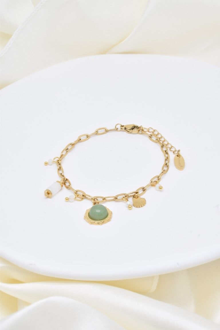 Bracciale in acciaio inossidabile - BR110297OR-VR