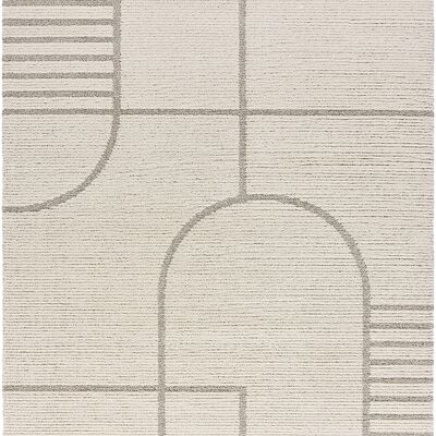 Tappeto scolpito in stile contemporaneo GRAPHIS
