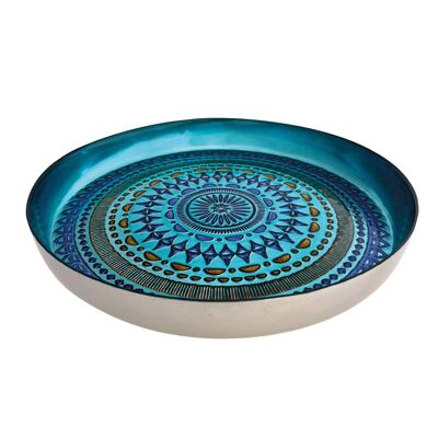 Coachella Blue Tray 34.5 x 34.5 x 4.5cm