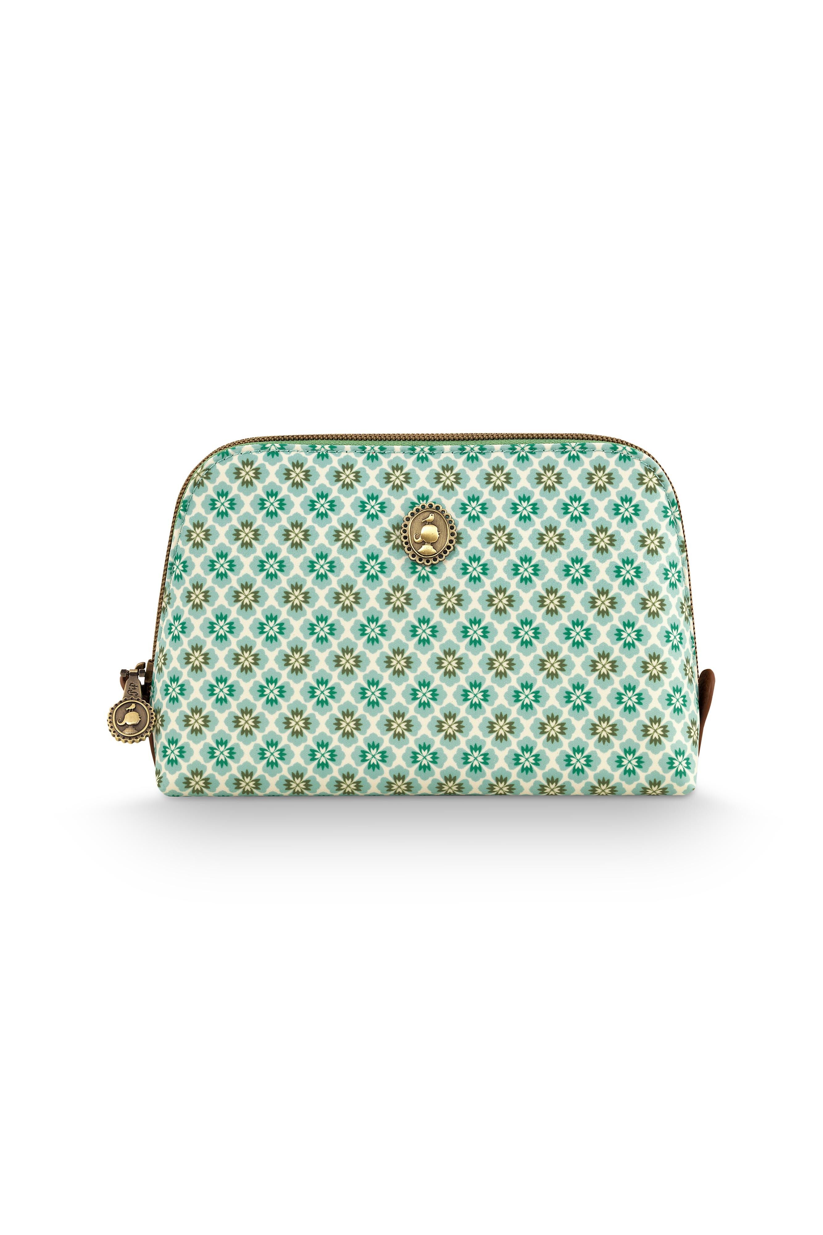 Coby Borsa Cosmetica Triangolo Piccola Mojo Verde 19/15x6x12cm