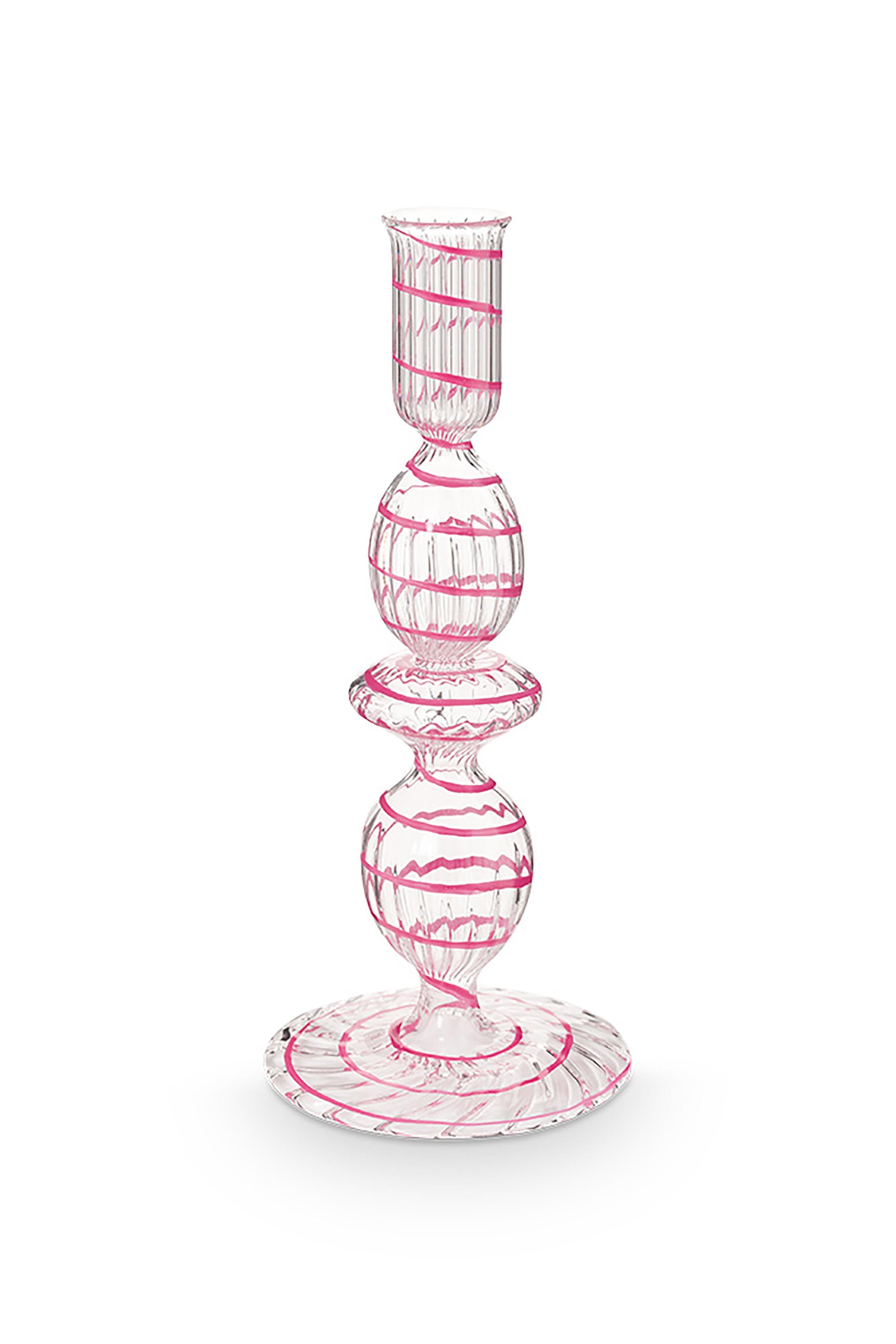 Portacandele in vetro S Rosa - 20 cm - PIP STUDIO