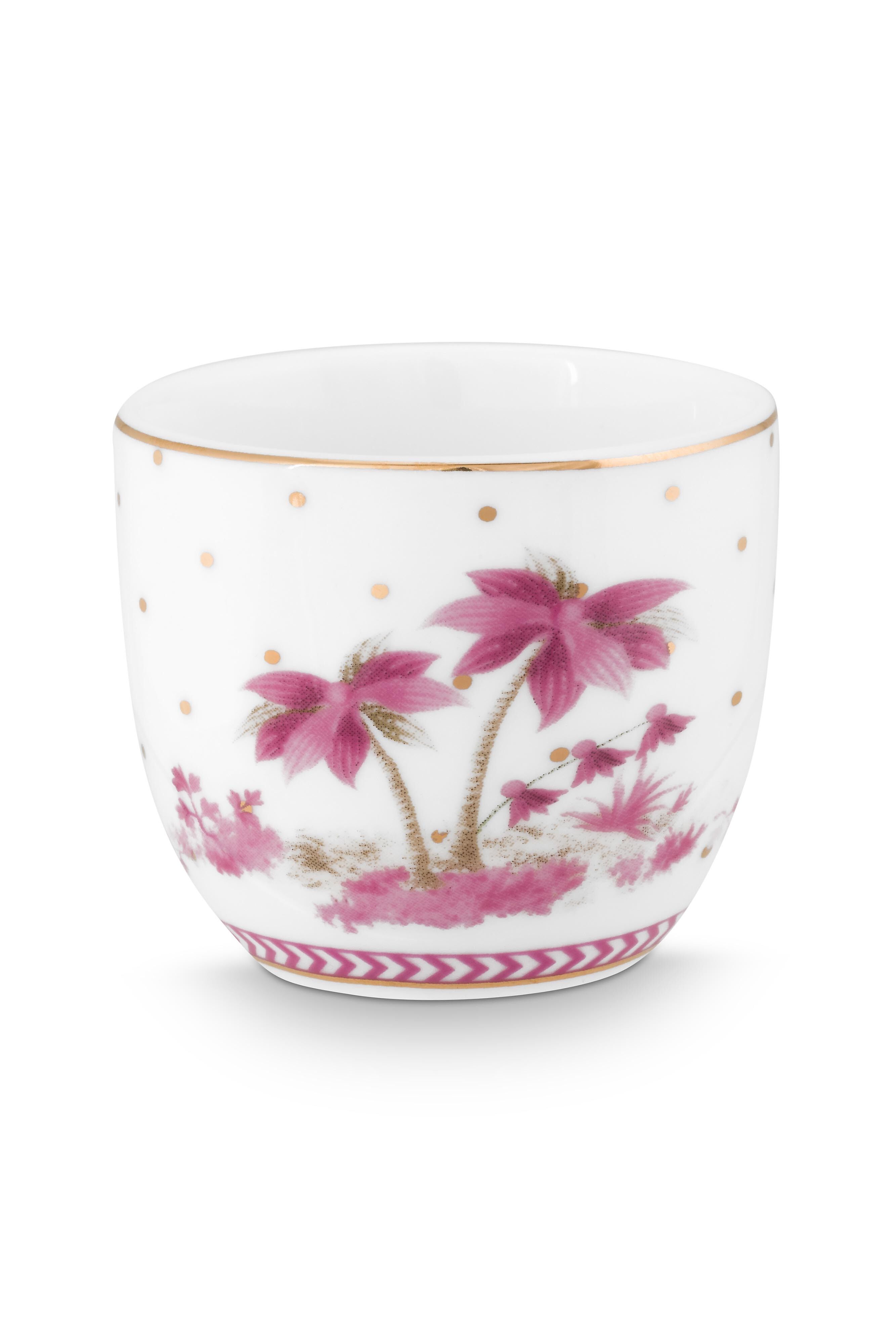 Coquetier Jolie pois Rose/Or - PIP STUDIO