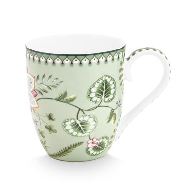 Maxi tazza XL Lily & Lotus Green - 450ml - PIP STUDIO