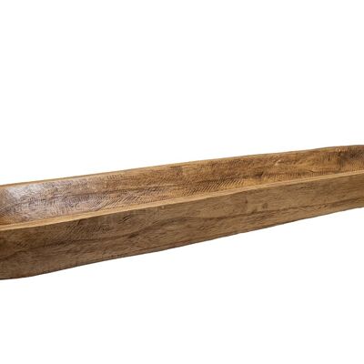 Tazza decorativa in legno 100x22x10cm