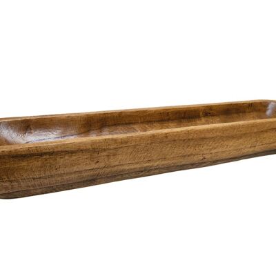 Taza decorativa de madera 81x17x10cm