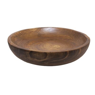 Taza decorativa de madera 45x45x9cm