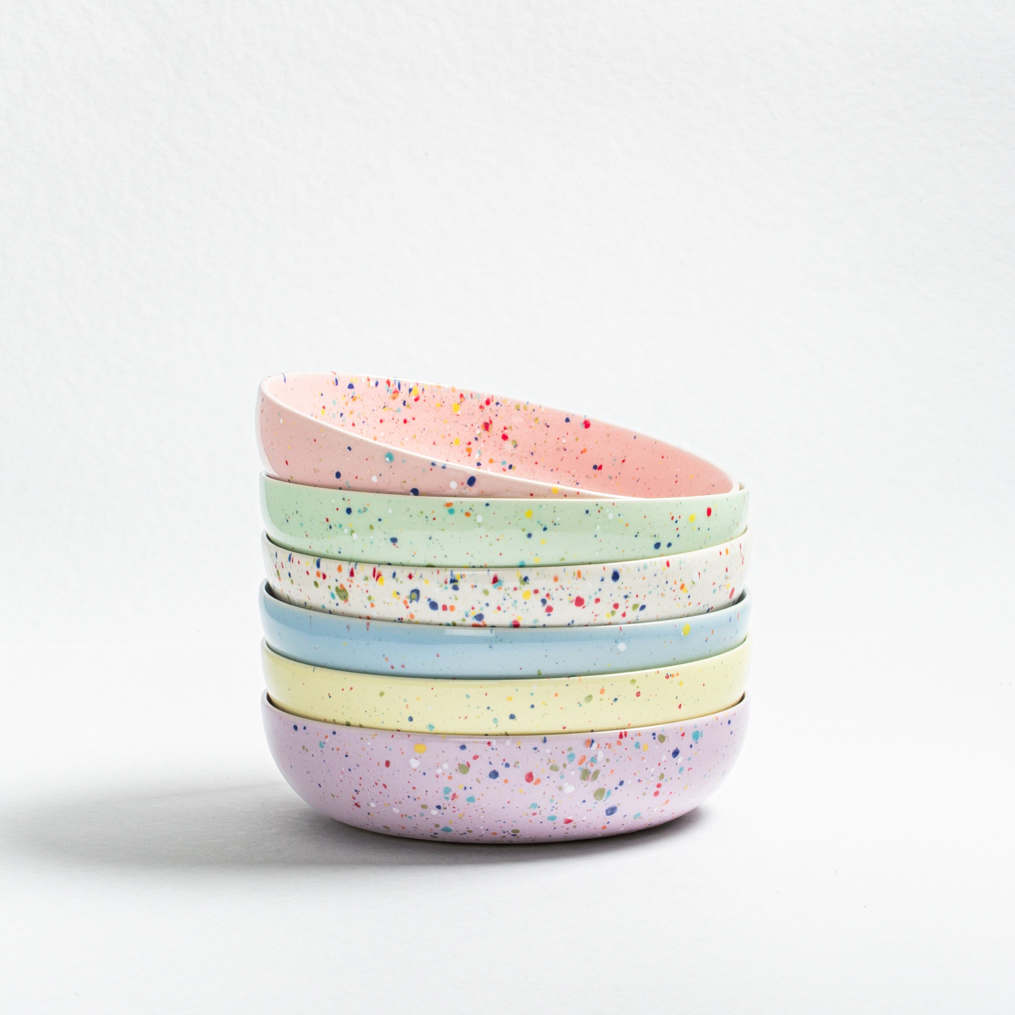 Neu Party Pastateller 21cm Mix 6 Stück