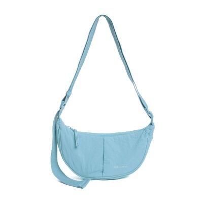 MT-402- Bolso PLUME pequeño de media luna