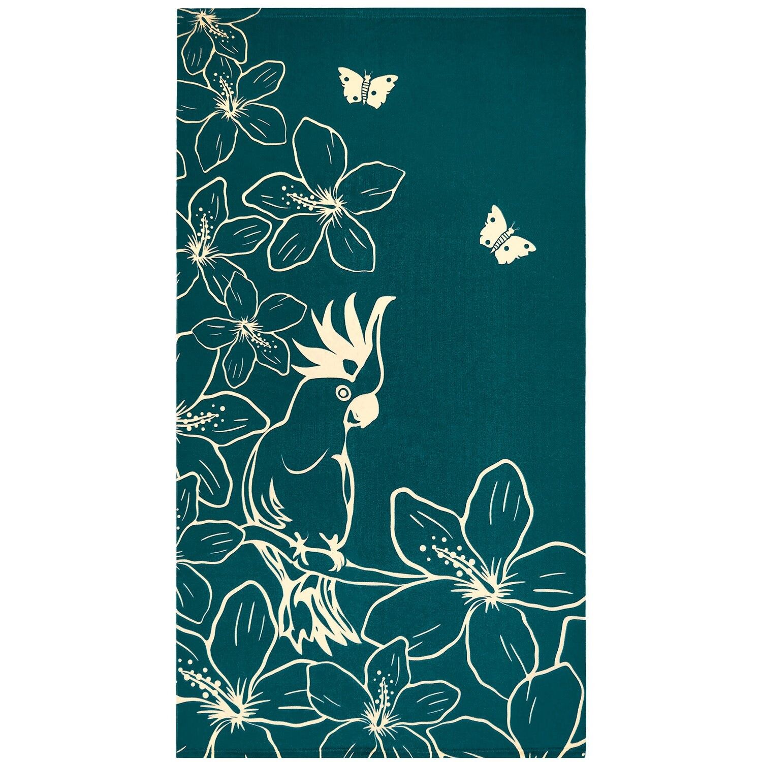 Telo mare in microfibra Blu 90x170 220g/m² - Serifos