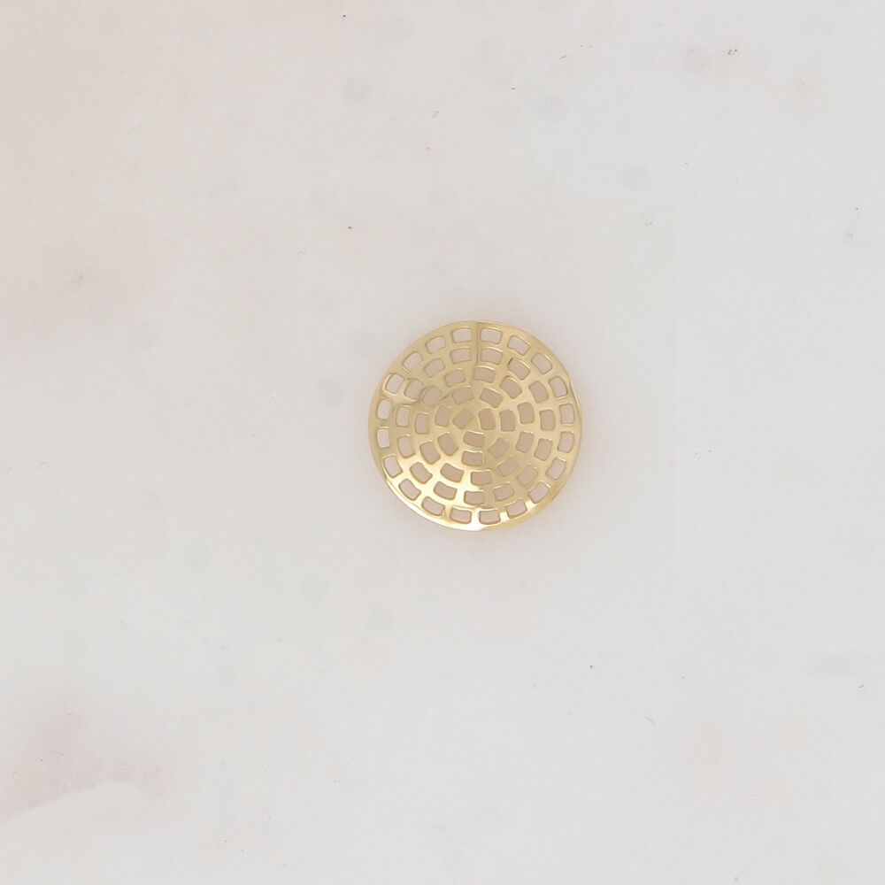 Graphic openwork round pendants - Size S