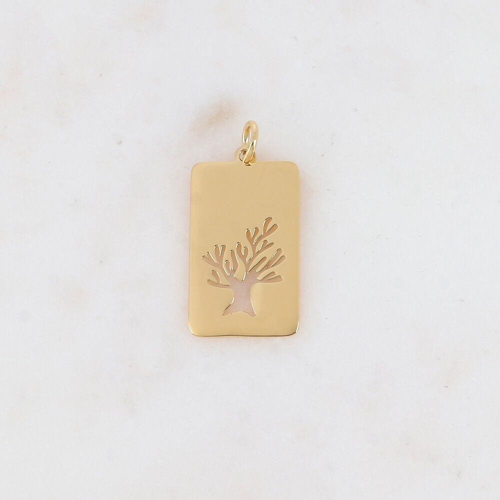 Pendentifs géométriques ajourés de façon arbre de vie