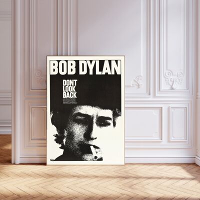 Impression d'art inspirée de Bob Dylan