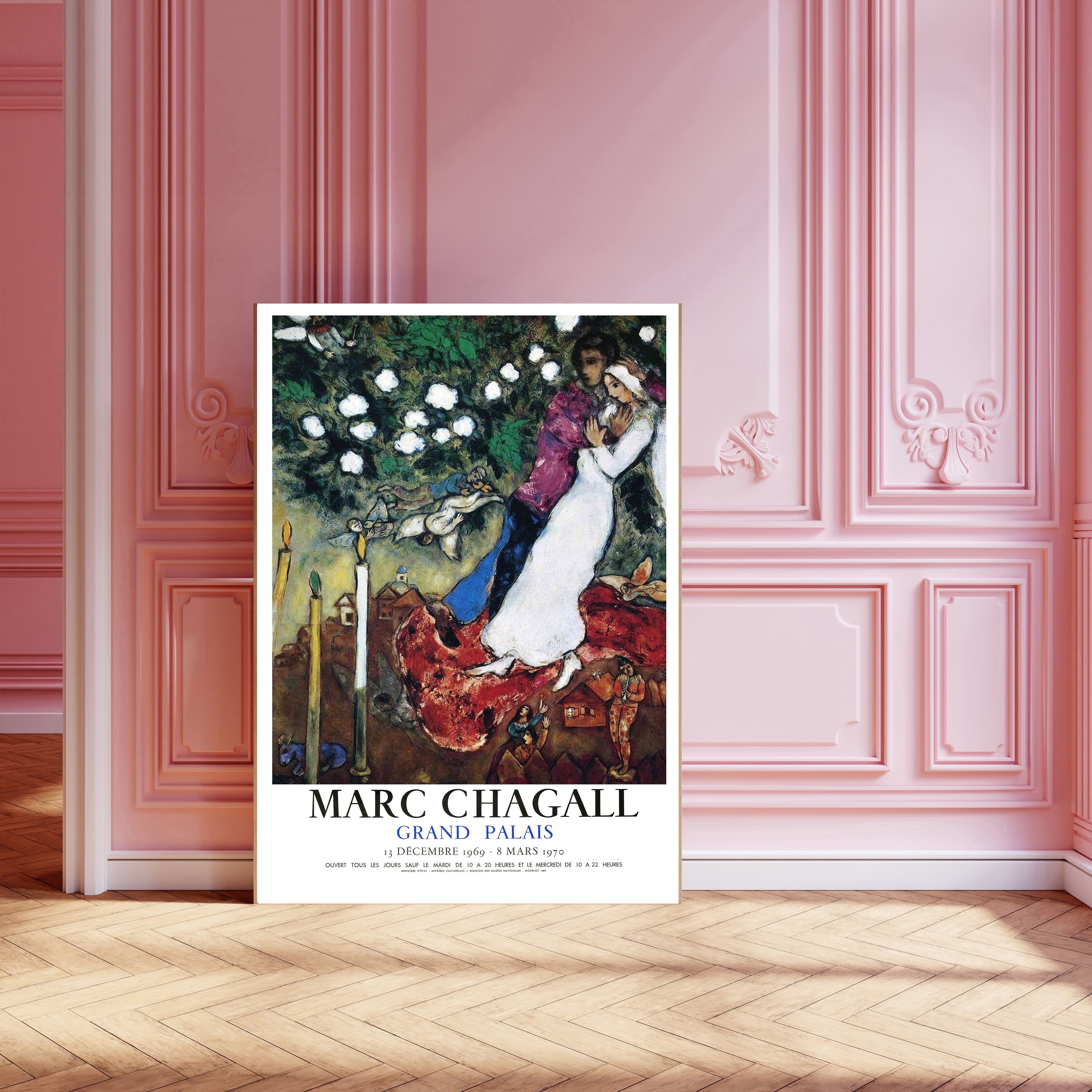 Marc Chagall „Die Hochzeit“ Kunstdruck