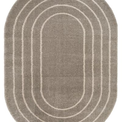 Alfombra ultra suave CALYPSO elaborada con fibras recicladas