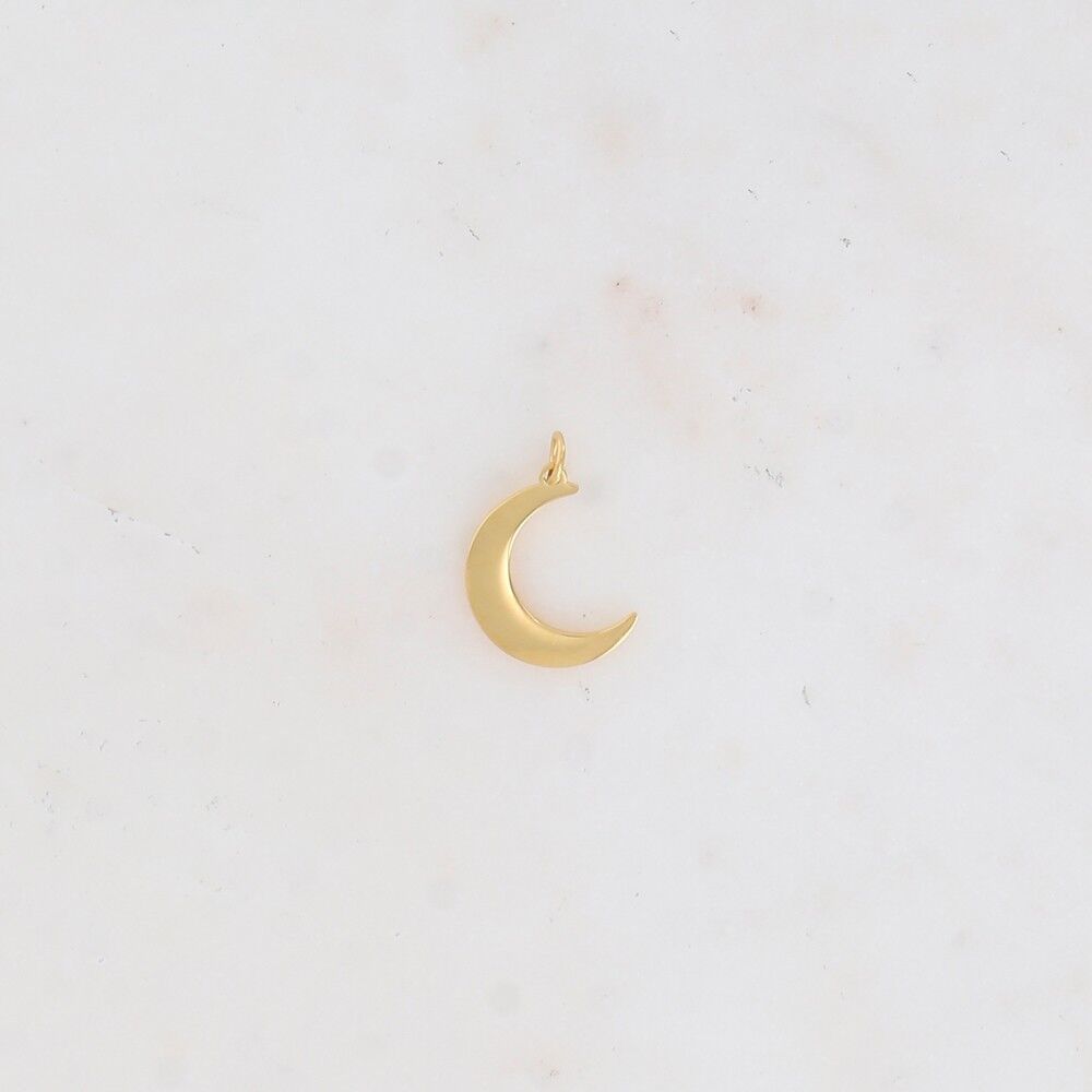 Ciondoli lisci a forma di luna