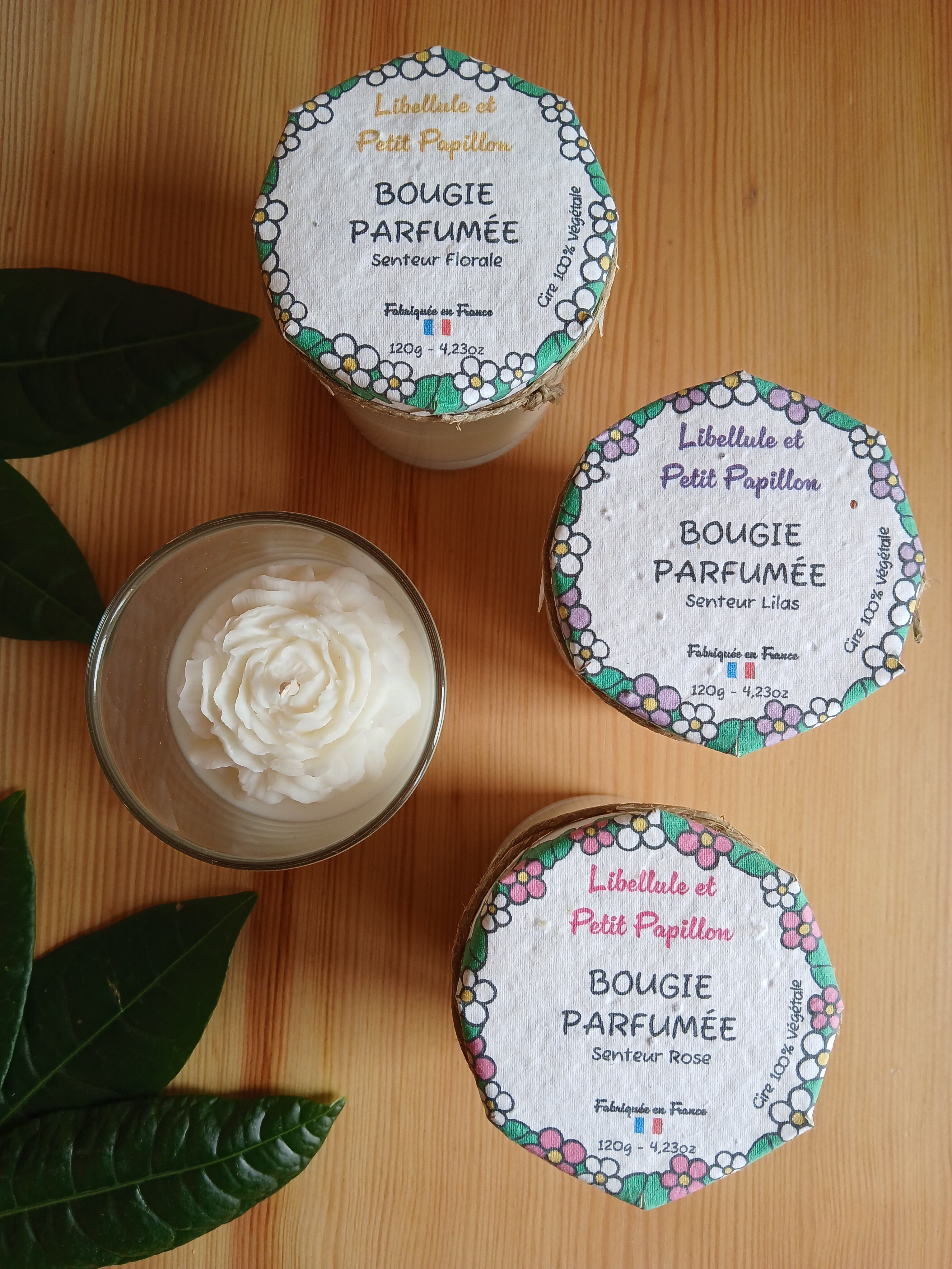 Duftkerze - Rosenduft