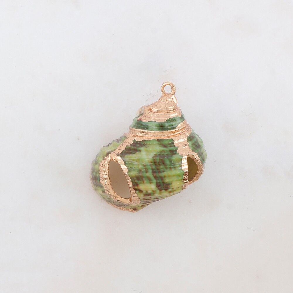 Perline di conchiglia naturale a forma di lumaca